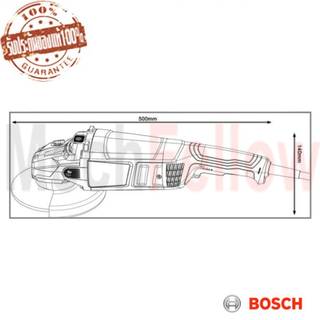 เครื่องเจียร BOSCH 7 นิ้ว รุ่น GWS2200-180