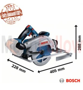 BOSCH เลื่อยวงเดือนไร้สาย 7 นิ้ว BITURBO GKS 18V-68GC