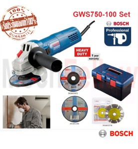 เครื่องเจียระไนมุม  GWS750-100 9PC AC Ki BOSCH