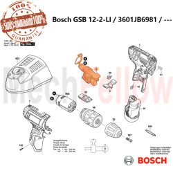 มอดุลอิเล็คทรอนิกส์ No. 4 GSB 12-2-LI BOSCH
