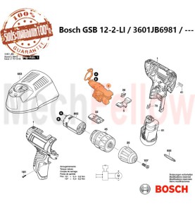 มอดุลอิเล็คทรอนิกส์ No. 4 GSB 12-2-LI BOSCH