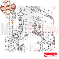 ลูกปืนก้านข้อเหวี่ยง 1716 MAKITA HM1302