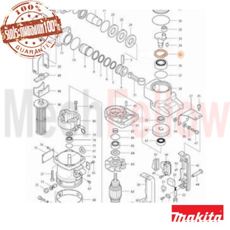 อะไหล่ MAKITA ปิ้นล็อค HM1201