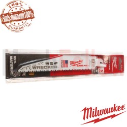 48-00-5701ใบเลื่อยซอว์ซอลตัดอเนกประสงค์ 6นิ้วWRECKER MULTI 8 TPI(5ใบ)MILWAUKEE
