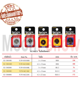 ใบมีดคัตเตอร์ TCW-062220S 6.2x22 mm.