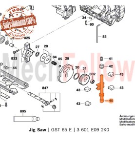 ก้านชักจิ๊กซอว์ BOSCH GST65,65E