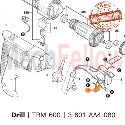 ตัวกรองสัญญาณ Bosch GBM600