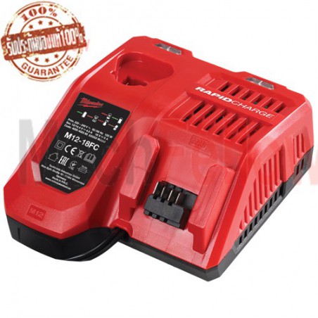 แท่นชาร์จแบบชาร์จเร็ว Milwaukee M12-18FC