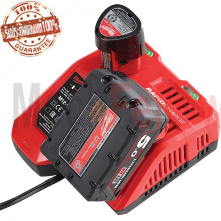 แท่นชาร์จแบบชาร์จเร็ว Milwaukee M12-18FC