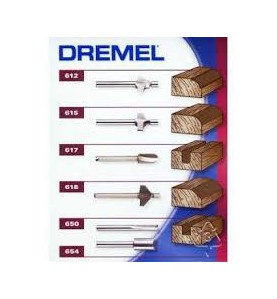 Dremel 692  ชุดดอกเร้าเตอร์ 6 ชิ้น