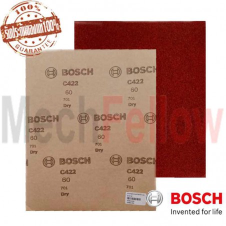 กระดาษทรายแห้งขัดไม้ BOSCH (10 แผ่น)
