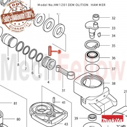 สลักลูกสูบ MAKITA HM1201