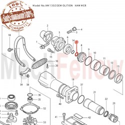 โอริง24 MAKITA HM1302 NO.7