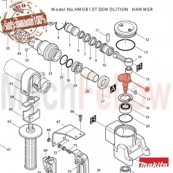 ข้อเหวี่ยง MAKITA HM-0810T No.16