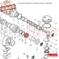 X โอริ่ง MAKITA HM0810 No.29