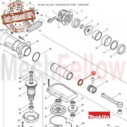 Y โอริ่งลูกสูบ MAKITA HM1305 No.16