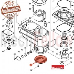 ฝาปิดกันฝุ่น MAKITA HM1305 No.50