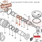 แหวนลูกกระทุ้ง MAKITA HM-0810T No.6+No.7