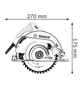 เลื่อยวงเดือน BOSCH GKS 7000