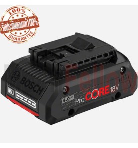 แบตเตอรี่ Li-ion BOSCH ProCORE 18V 4.0Ah
